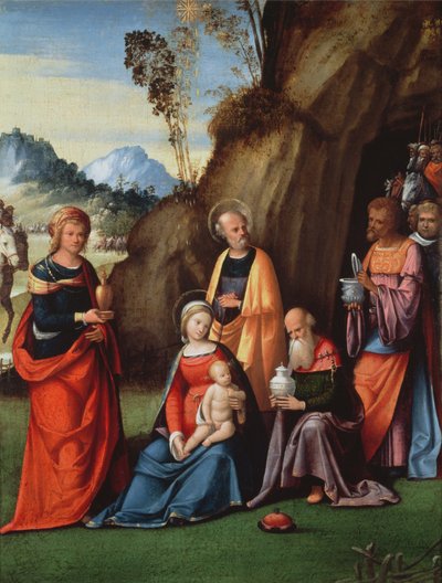 The Adoration of the Magi by Benvenuto Tisi da Garofalo